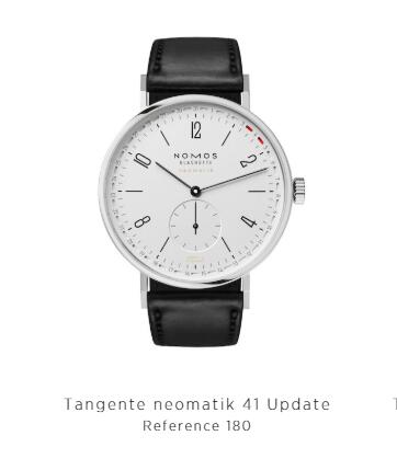 Nomos TANGENTE NEOMATIK 41 UPDATE 180 Watches Review Replica Nomos Glashuette watches for sale