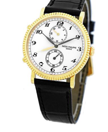 Patek Philippe Gent's 5034R 18K Rose Gold Travel Time 34mm Replica Watch