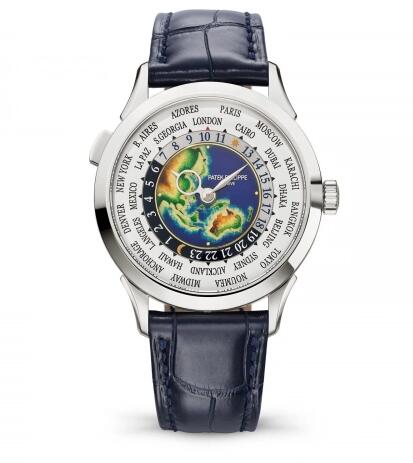 Patek Philippe World Time 5231 White Gold Oceania & South-East Asia Replica Watch 5231G-001