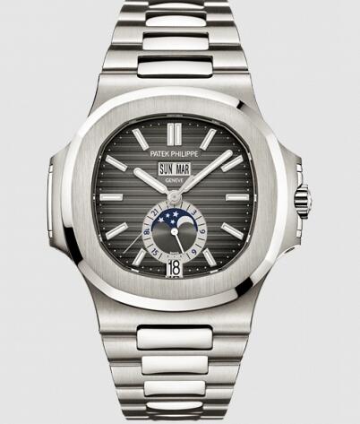 Patek Philippe Nautilus 5726 Stainless Steel Black Replica Watch 5726/1A-001