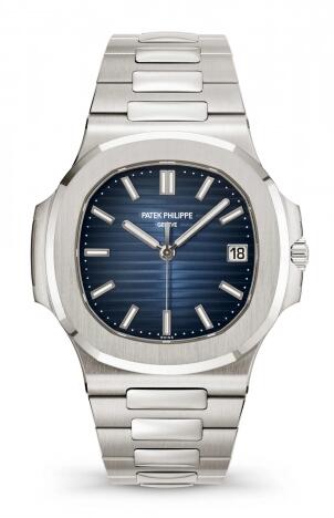 Patek Philippe Nautilus 5811 White Gold Blue Replica Watch 5811/1G-001
