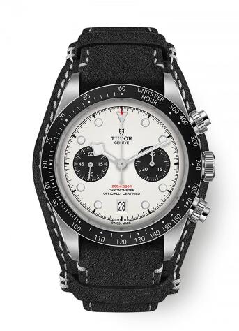 Tudor Heritage Black Bay Chronograph Panda Bund Replica Watch 79360N-0006
