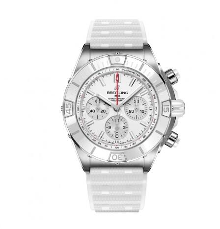 Breitling Super Chronomat B01 44 Stainless Steel White replica watch AB0136A71A1S1