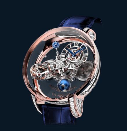 Jacob and Co Astronomia Replica Watch ASTRONOMIA CLARITY ROSE GOLD BAGUETTE AT820.40.BD.SB.A