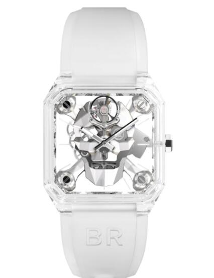 Bell & Ross BR 01 Cyber Skull Sapphire Replica Watch BR01-CSK-SAPHIR