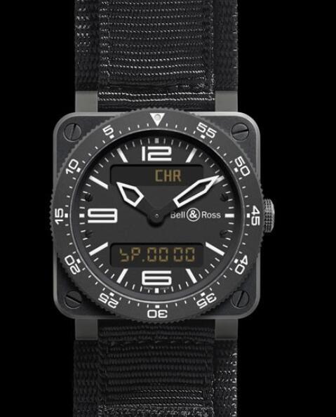 Bell & Ross Replica Watch BR 03 Type Aviation BR0392-AVIA-CA Black Microblasted Steel
