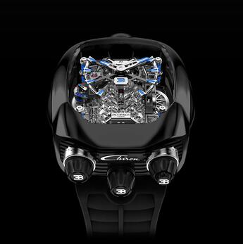 Jacob & Co. Bugatti Chiron Tourbillon Polished Titanium BU200.21.AH.AB.BBRUA Replica Watch