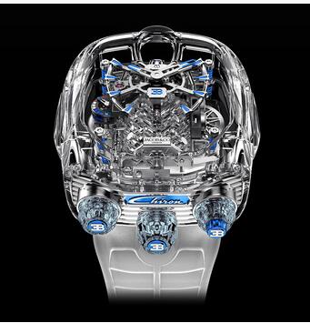 Jacob & Co. Bugatti Chiron Sapphire Crystal BU210.80.AA.AA.ABRUA Replica Watch