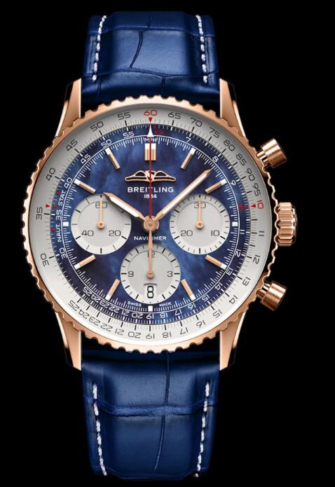 Breitling Navitimer B01 Chronograph 41 Men Replica Watch RB01392A1C1P1