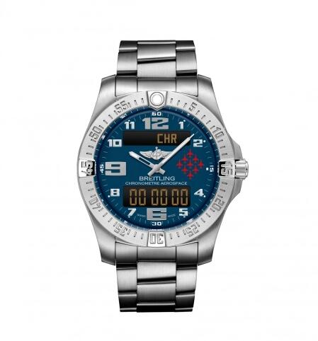 Breitling Aerospace Evo Titanium Red Arrows Replica Watch E793636E1C1E1