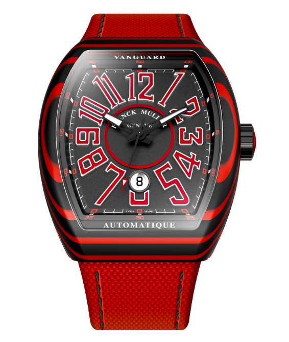 Franck Muller Vanguard Wave Replica Watch V 41 SC DT WAVE GFNRRG (NR) - Red