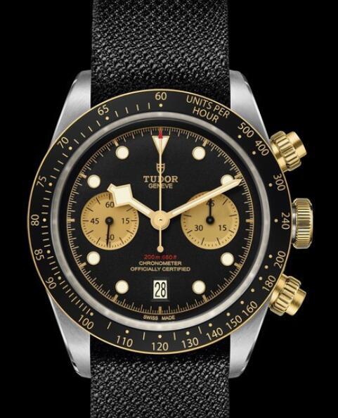 Tudor Heritage Black Bay Chronograph S&G Replica Watch 79363N-0003