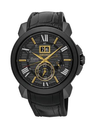 Seiko Premier Kinetic Replica Watches for sale Men SNP145P1