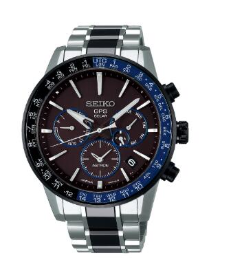 Seiko Astron Watches For Men 5X Dual-Time Review Price Replica Watch SSH009J1