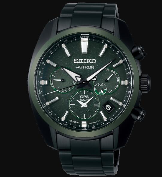 Seiko Astron GPS Solar Replica Watch for Men SSH079J1