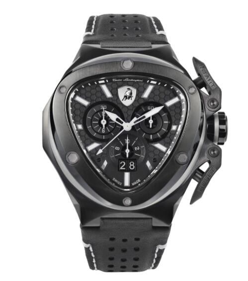 Copy Lamborghini Spyder X Chrono Watch white T9XD